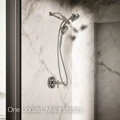 2-in-1 multifunction 1.75 gpm shower combo kit