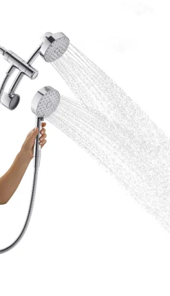 2-in-1 multifunction 1.75 gpm shower combo kit