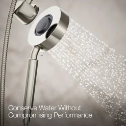 2-in-1 multifunction 2.5 gpm shower combo kit