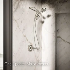 2-in-1 multifunction 2.5 gpm shower combo kit