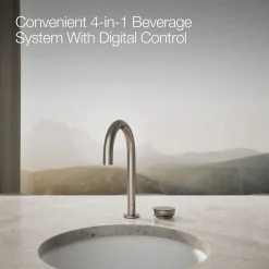 4-in-1 short arc beverage faucet