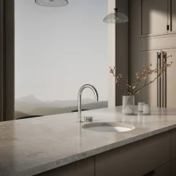 4-in-1 short arc beverage faucet