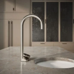 4-in-1 tall arc beverage faucet