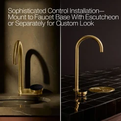 4-in-1 tall arc beverage faucet