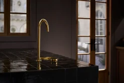 4-in-1 tall arc beverage faucet