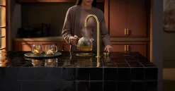 4-in-1 tall arc beverage faucet