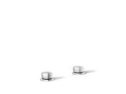 Knob bathroom sink faucet handles