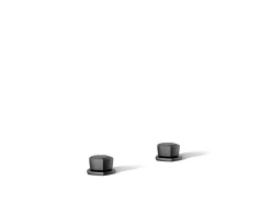 Knob bathroom sink faucet handles