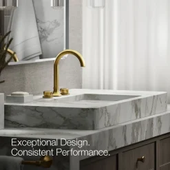 Knob bathroom sink faucet handles