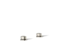 Knob bathroom sink faucet handles