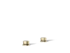 Knob bathroom sink faucet handles
