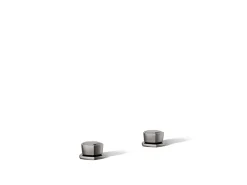 Knob bathroom sink faucet handles