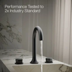 Knob bathroom sink faucet handles
