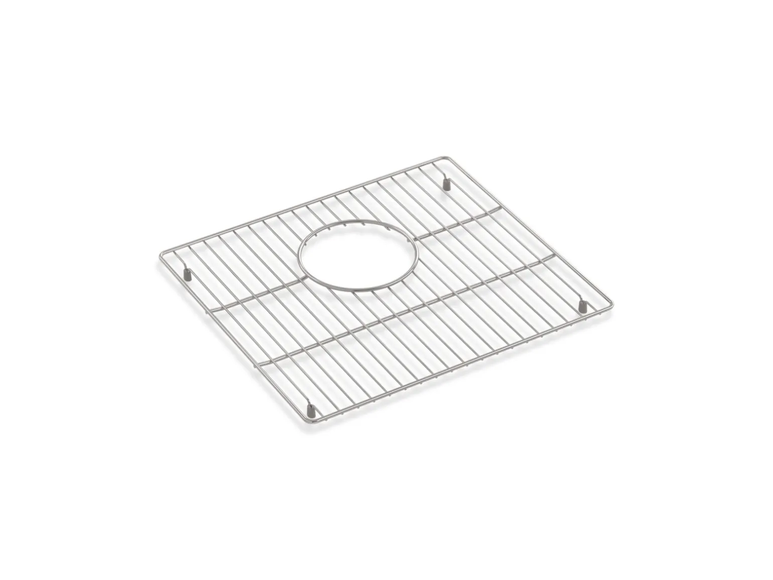 Left-side sink rack