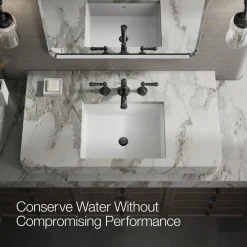 Lever bathroom sink faucet handles