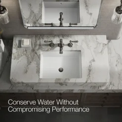 Lever bathroom sink faucet handles