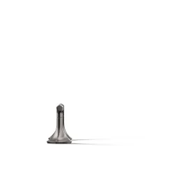 Lever bathroom sink faucet handles
