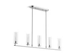 45" linear chandelier