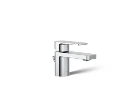 Low single-handle bathroom sink faucet, 1.2 gpm