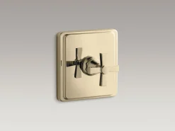 MasterShower® temperature control valve trim with Lever handle