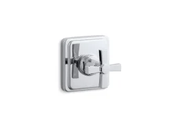 MasterShower® transfer valve trim cross handle