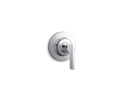 MasterShower® transfer valve trim with lever handle