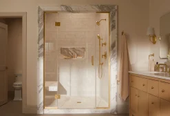 MasterShower® transfer valve trim with lever handle