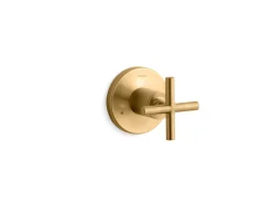 MasterShower® transfer valve trim with cross handle