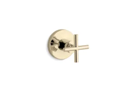 MasterShower® transfer valve trim with cross handle
