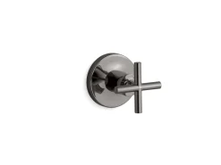 MasterShower® transfer valve trim with cross handle