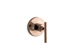 MasterShower® transfer valve trim with lever handle