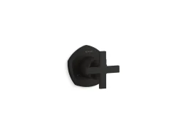 MasterShower® transfer valve trim with cross handle