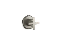 MasterShower® transfer valve trim with cross handle