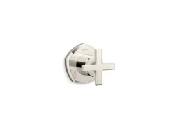 MasterShower® transfer valve trim with cross handle