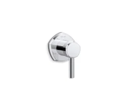 MasterShower® transfer valve trim with lever handle