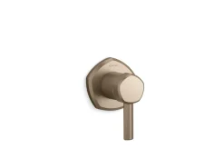 MasterShower® transfer valve trim with lever handle