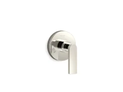 MasterShower® transfer valve trim with lever handle