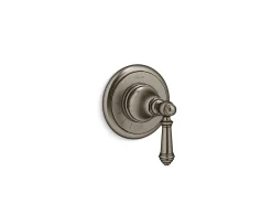 MasterShower® volume control valve trim with lever handle
