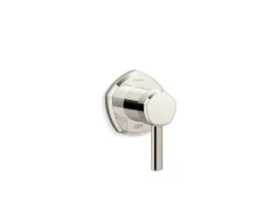 MasterShower® volume control valve trim with lever handle