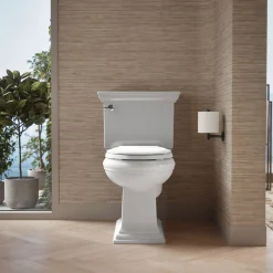 Nightlight ReadyLatch® Quiet-Close™ round-front toilet seat