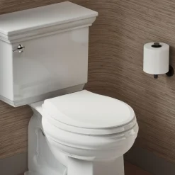 Nightlight ReadyLatch® Quiet-Close™ round-front toilet seat