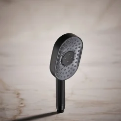 Oblong three-function handshower, 1.75 gpm