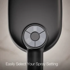 Oblong three-function handshower, 1.75 gpm