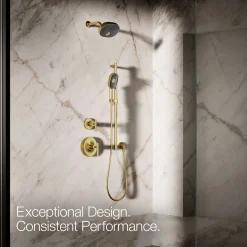 Oblong three-function handshower, 1.75 gpm