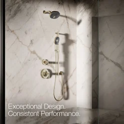 Oblong three-function handshower, 1.75 gpm