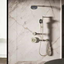Oblong three-function handshower, 1.75 gpm