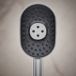 Oblong three-function handshower, 2.5 gpm