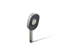 Oblong three-function handshower, 2.5 gpm