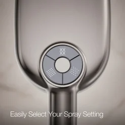 Oblong three-function handshower, 2.5 gpm