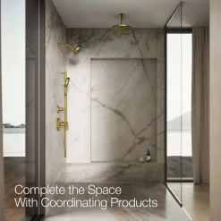 Oblong three-function handshower, 2.5 gpm